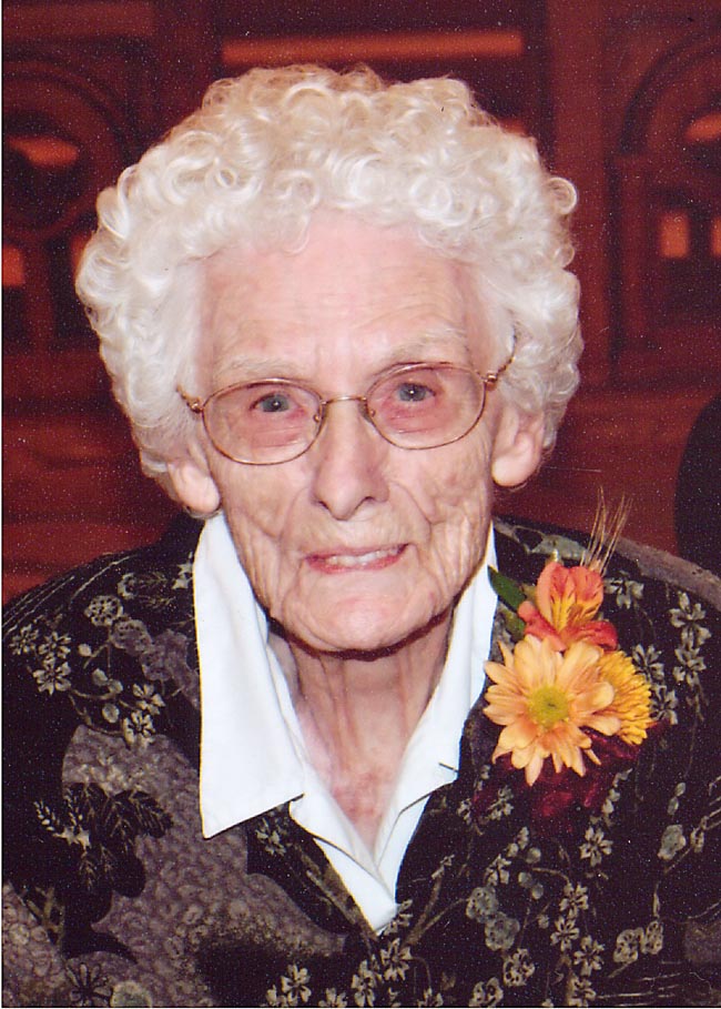 Helen Elizabeth Olinger, 98, Woonsocket, died Thursday, Sept. 20, 2012 in Prairie View Care Center, Woonsocket. Funeral services were Monday, Sept. - Helen-Olinger